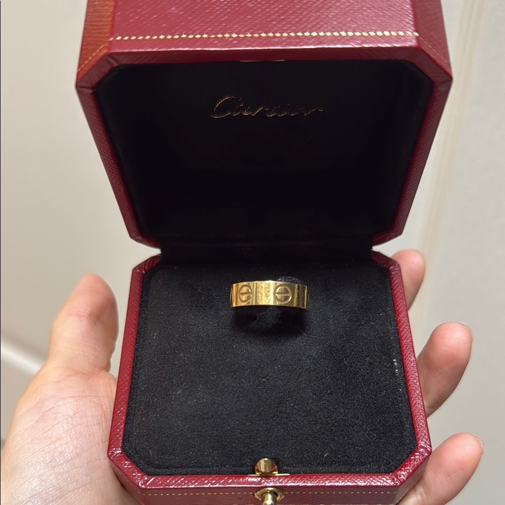 Cartier Gold Love Ring - Picture 2 of 6